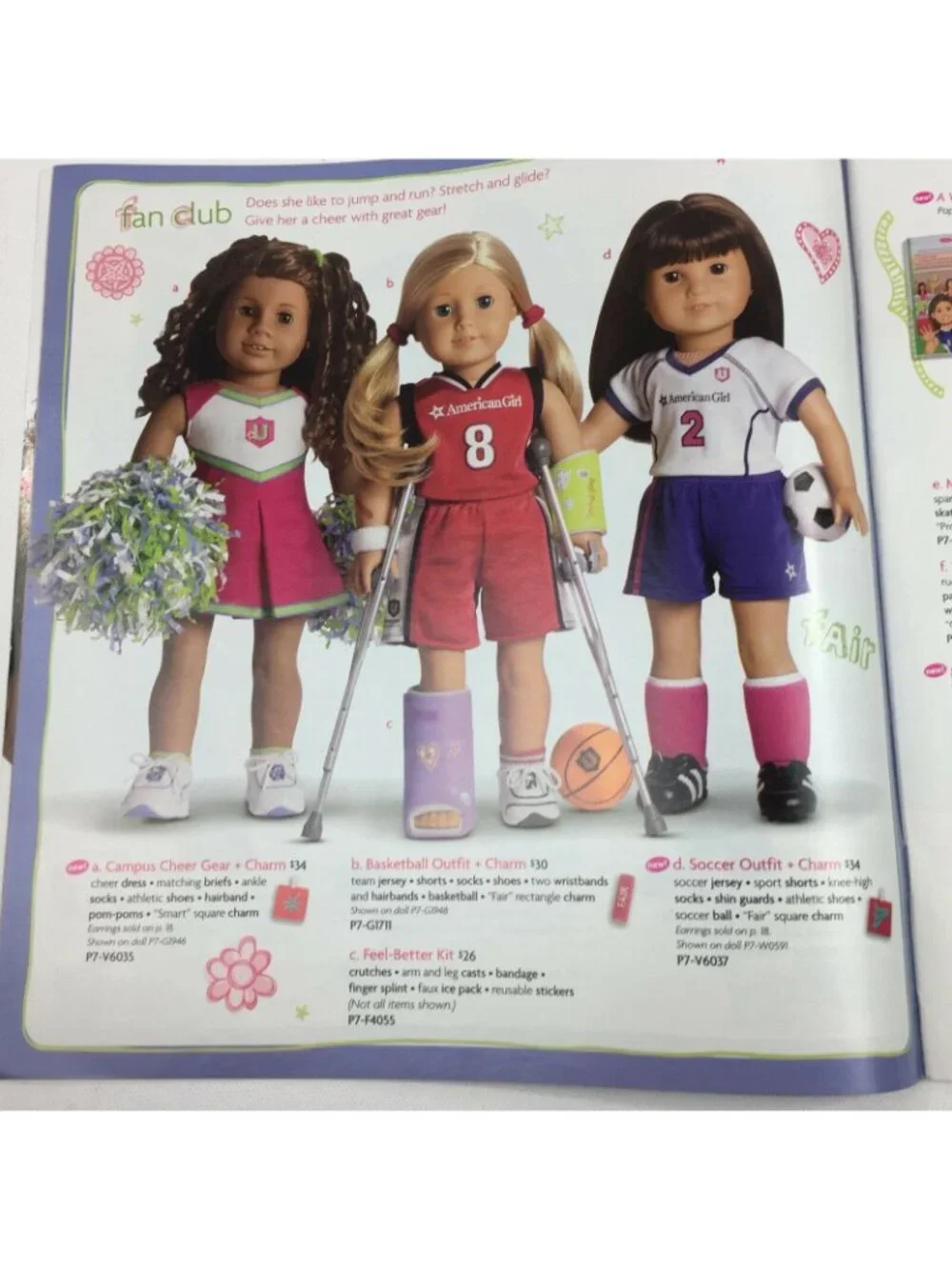 American Girl AG Catalog 25 Years July 2011 My Kanani Julie Molly Doll